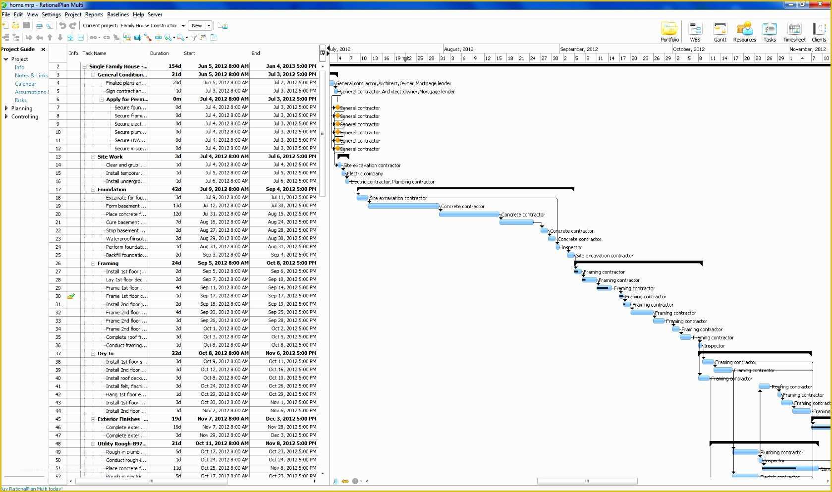 Microsoft Project Templates Free Of 7 Microsoft Excel Gantt Chart Template Free Download