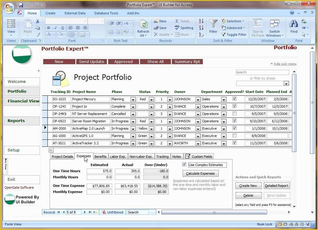 Microsoft Project Templates Free Of Microsoft Access Project Management Template Invitation