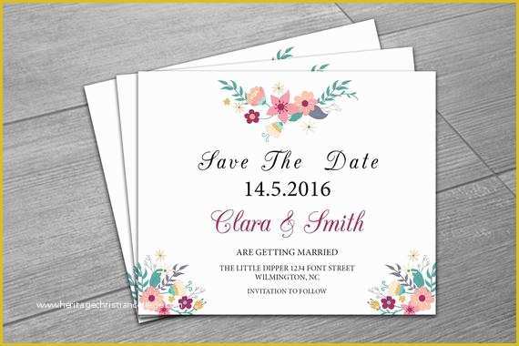 Microsoft Save the Date Templates Free Of Items Similar to Sale Wedding Save the Date Template