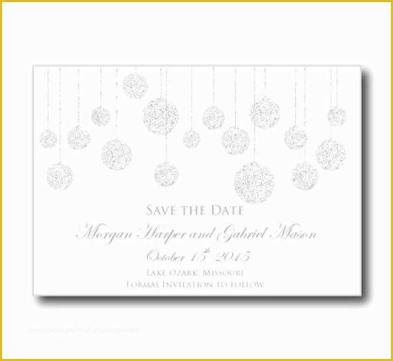 Microsoft Save the Date Templates Free Of Printable Save the Date Card Template String Lights by