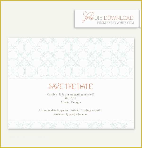 Microsoft Save the Date Templates Free Of Save the Date Templates