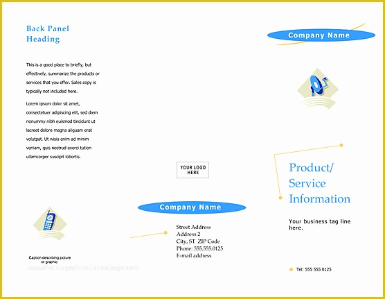 Microsoft Word Brochure Template Free Download Of 13 Free Brochure Templates for Microsoft Word