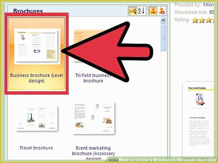 Microsoft Word Brochure Template Free Download Of Create Brochure In Word Renanlopes
