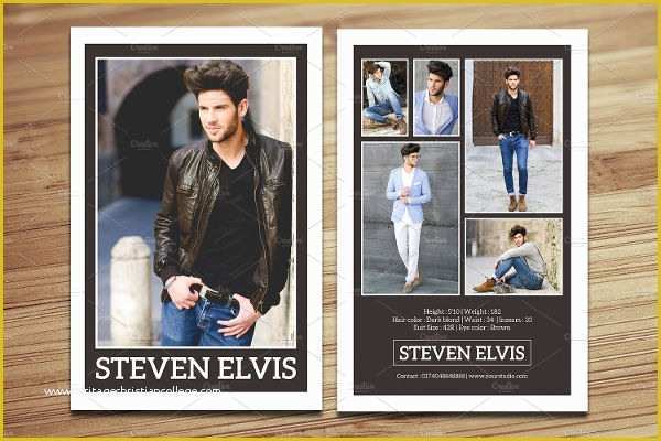 Modeling Website Templates Free Download Of 8 P Card Templates Free Sample Example format