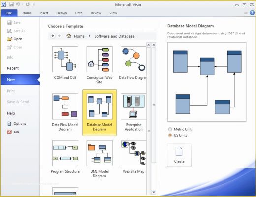 Modeling Website Templates Free Download Of Visio 2013 Database Shapes