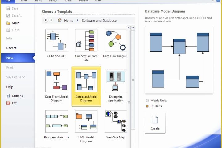Modeling Website Templates Free Download Of Visio 2013 Database Shapes