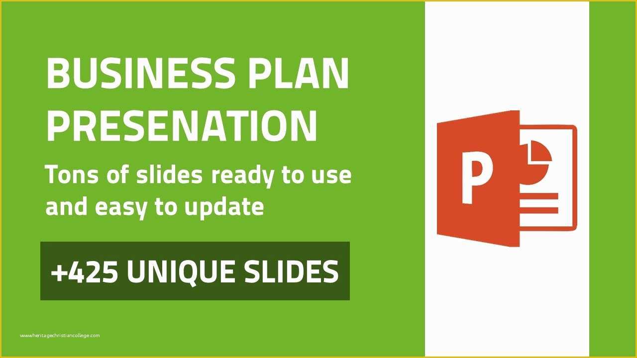 Modern Business Plan Powerpoint Template Free Of Business Plan Modern Powerpoint Presentation Template