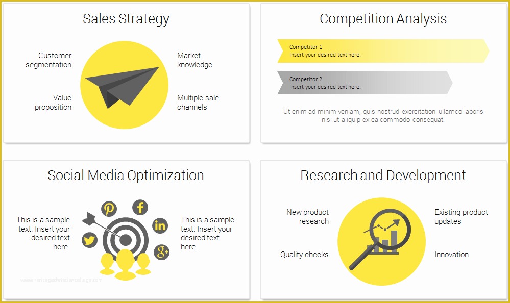 Modern Business Plan Powerpoint Template Free Of Modern Business Plan Powerpoint Template