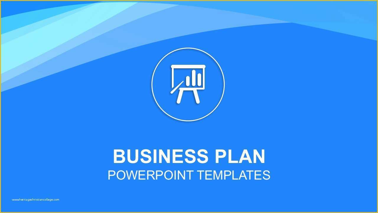 Modern Business Plan Powerpoint Template Free Of Sample Business Plan Powerpoint Business Plan Modern