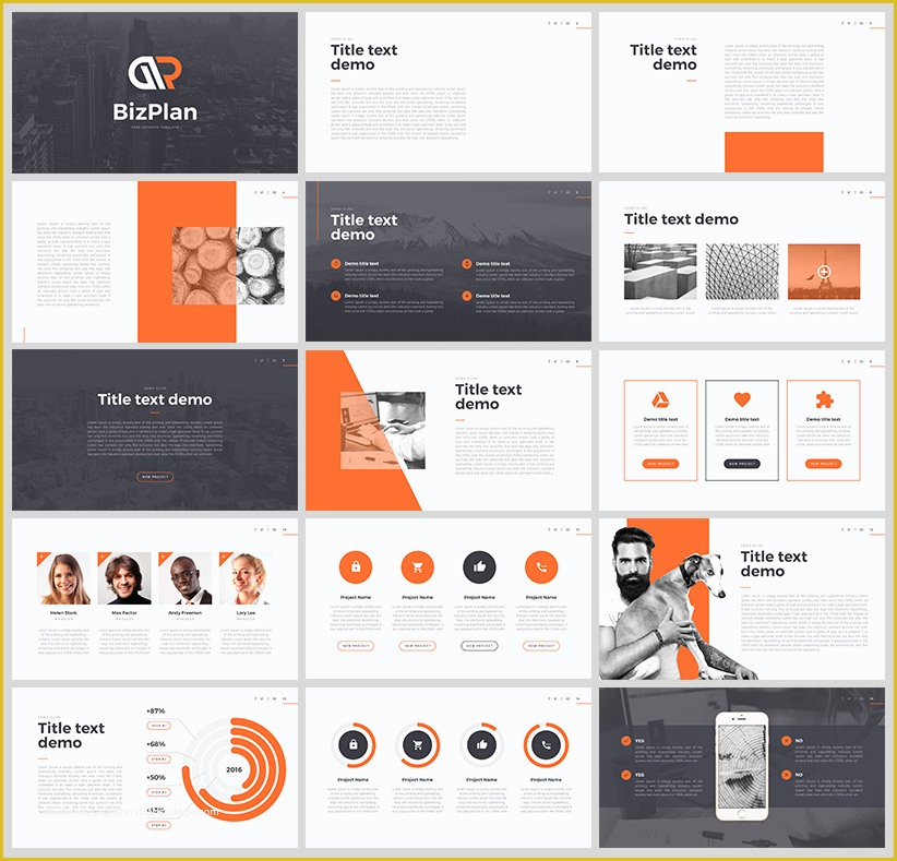 Modern Business Plan Powerpoint Template Free Of the Best 8 Free Powerpoint Templates Hipsthetic