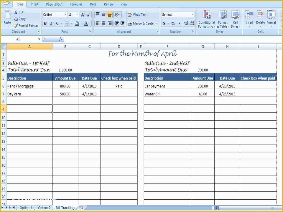 Monthly Bill Spreadsheet Template Free Of Monthly Bill organizer Bill Tracker by Timesavingtemplates