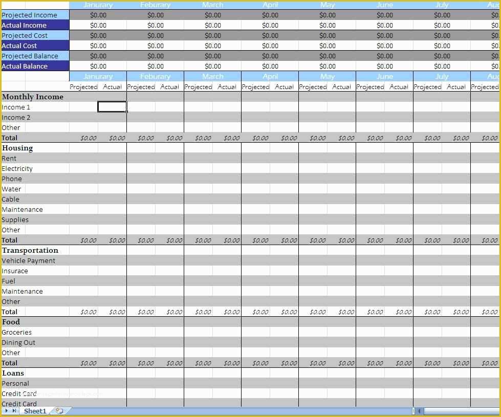 Monthly Bill Spreadsheet Template Free Of Monthly Bills Spreadsheet Template Monthly Spreadsheet