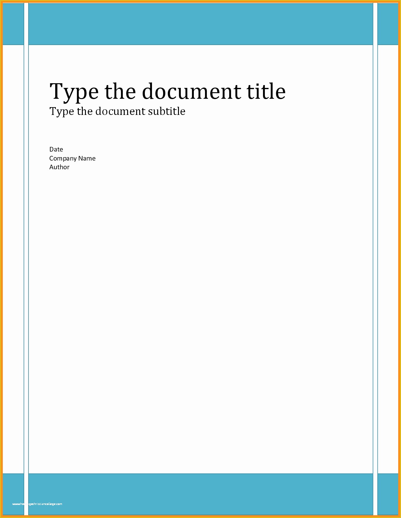 Ms Word Templates Free Of 13 Report Templates Microsoft Word