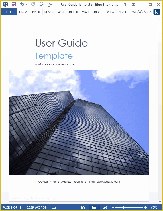 Ms Word Templates Free Of Technical Writing Templates Ms Word Excel Visio