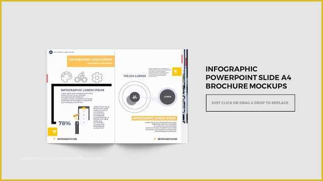 Multi Page Brochure Template Free Of Multi Page Brochure Mockup Free Powerpoint Template