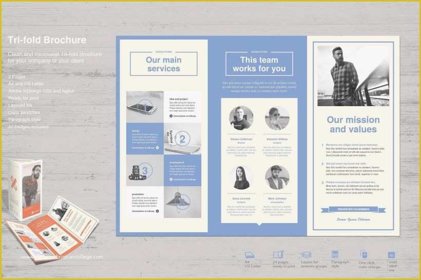 Multi Page Brochure Template Free Of Multi Page Brochure Template Free Proppersfo