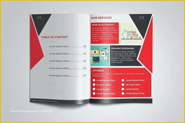 Multi Page Brochure Template Free Of Multi Page Brochure Template Modern Corporate Templates