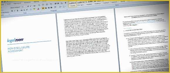 Nda Template Free Word Of Free Nda Agreement Template for Word 2013