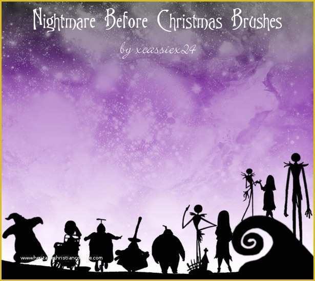 Nightmare before Christmas Invitations Templates Free Of Pilation Of Christmas Design Resources