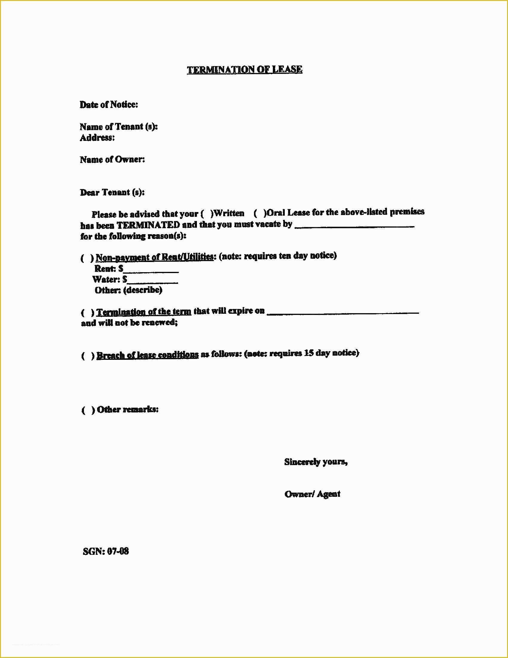 Notice to Vacate Template Free Of Free Printable Intent to Vacate Letter Template Vacate