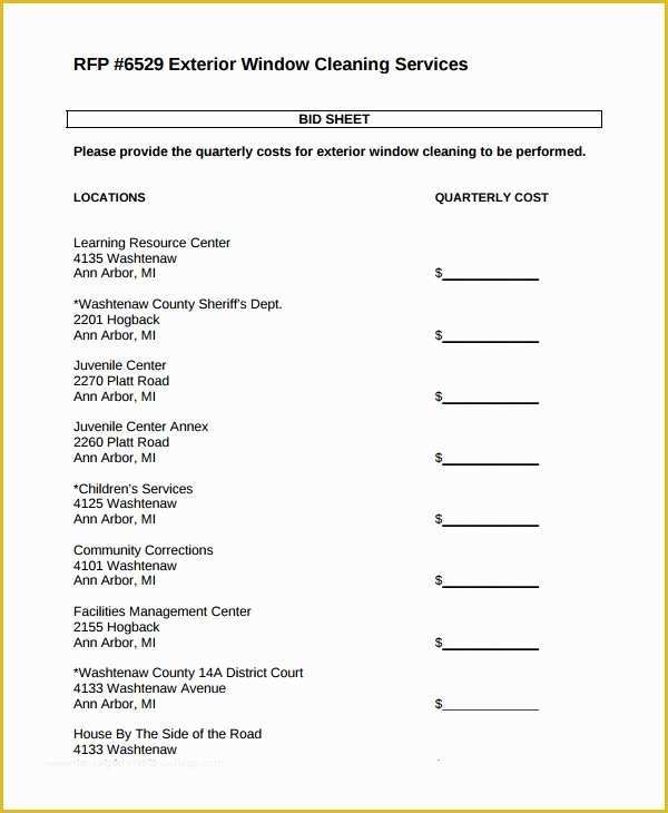 Office Cleaning Proposal Template Free Of 14 Cleaning Proposal Templates Word Pdf