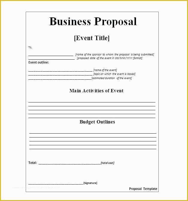 Office Cleaning Proposal Template Free Of Free Sample Service Proposal Template 3 Professional