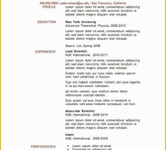 Online Cv Templates Free Download Of 12 Resume Templates for Microsoft Word Free Download