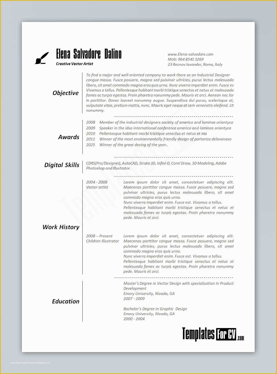 Online Cv Templates Free Download Of Cv Template Uk Word Doc Templates Resume Examples