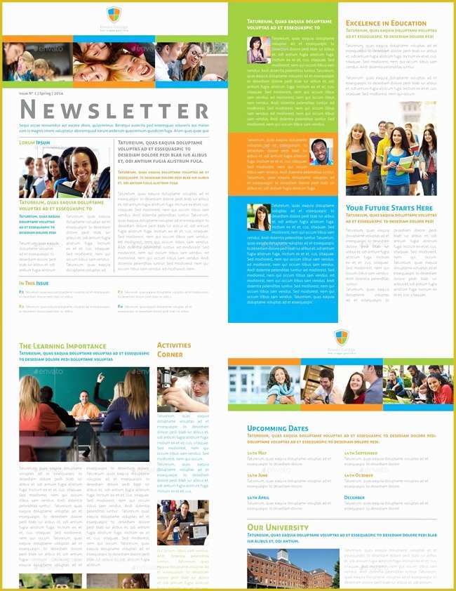 Online Newsletter Templates Free Of 10 Classroom Newsletter Templates Free and Printable