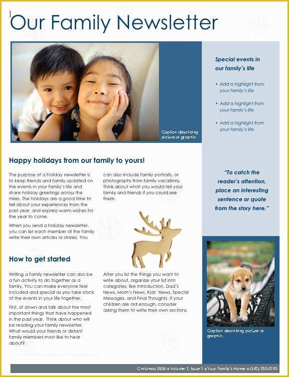 Online Newsletter Templates Free Of the Best Websites for Free High Quality Newsletter Templates