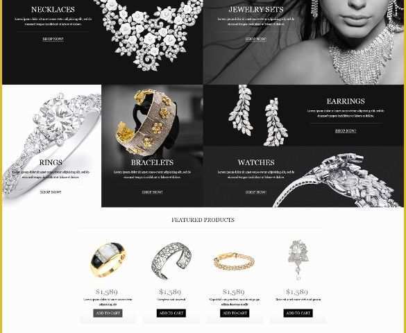 Online Shopping Templates Free Download In PHP Of 15 Jewelry PHP themes &amp; Templates