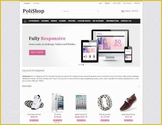 Online Shopping Templates Free Download In PHP Of 33 Free and Premium HTML Css E Merce Website Templates