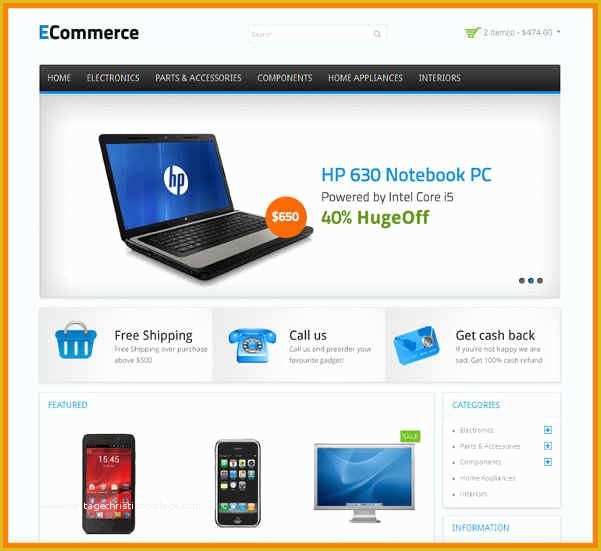 Online Shopping Templates Free Download In PHP Of 8 T Shop Template Free