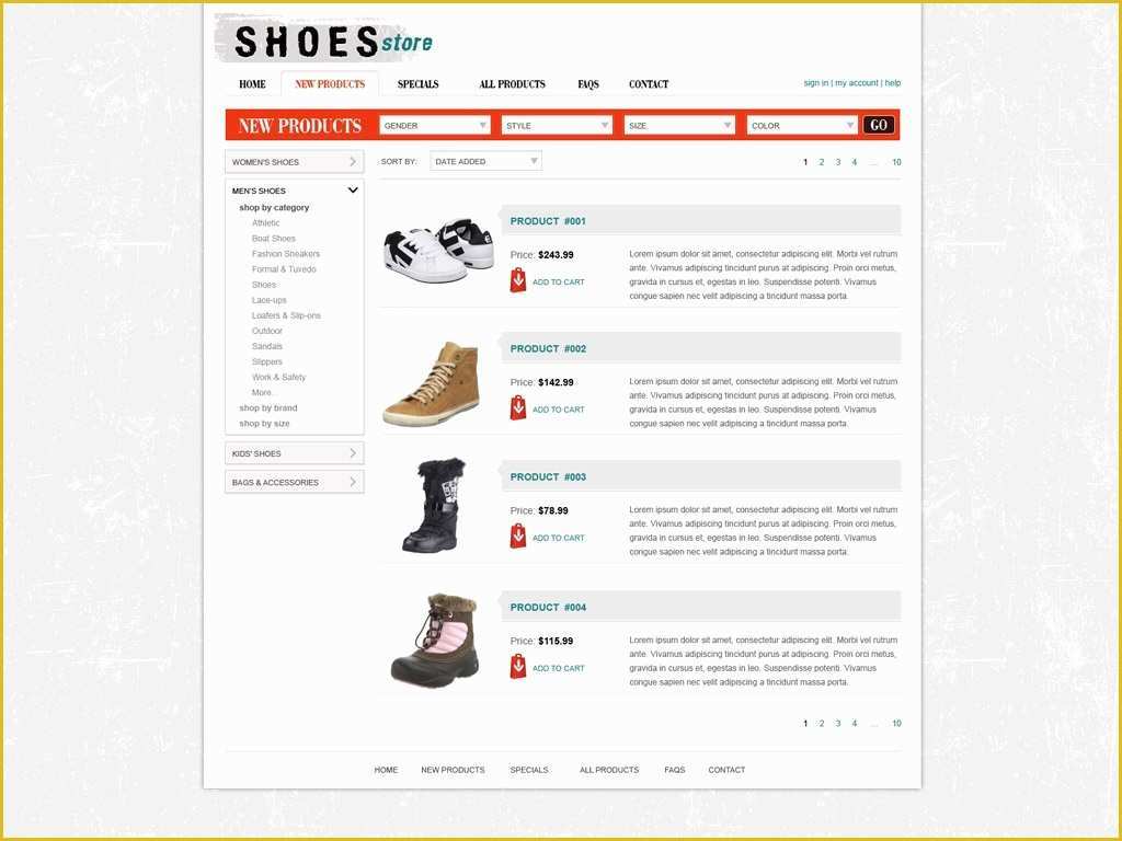 Online Shopping Templates Free Download In PHP Of Free Shopping Cart Website Template