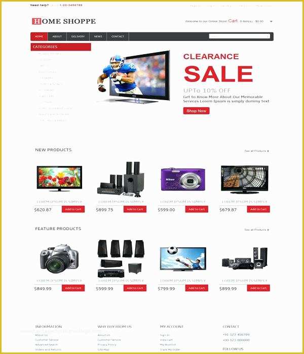 Online Shopping Website Templates Free Download Of Website Templates Free Download with source Code E Merce