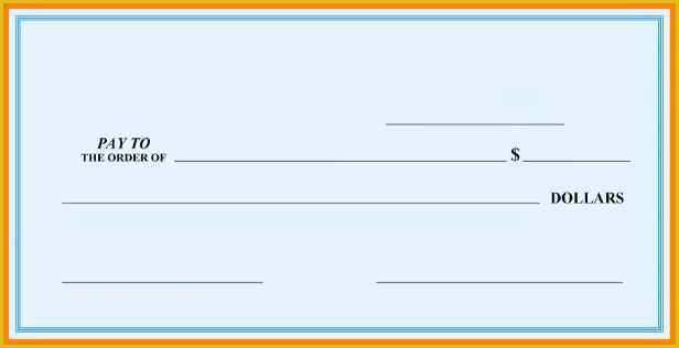 Oversized Check Template Free Of 10 Giant Check Template