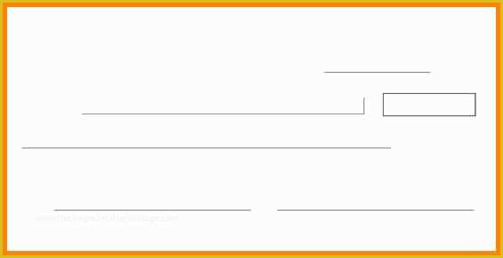 Oversized Check Template Free Of 10 Giant Check Template