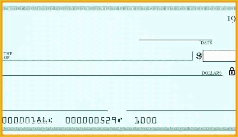 Oversized Check Template Free Of Big Check Template Word