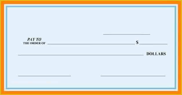 Oversized Check Template Free Of Free Printable Big Check Template