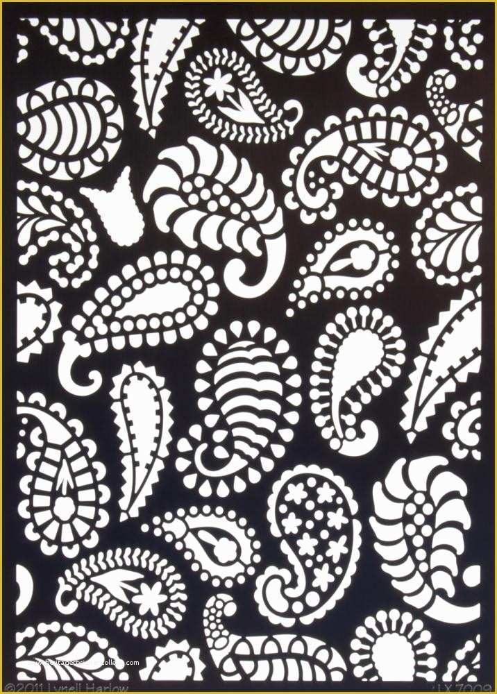 Paisley Stencil Templates Free Of 18 Stencils Paisley Design Paisley Pattern