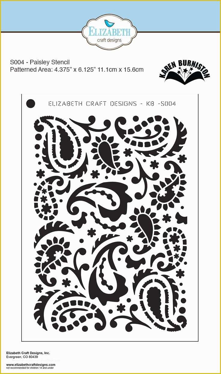 Paisley Stencil Templates Free Of 295 Best Stencils Pattern Images On Pinterest