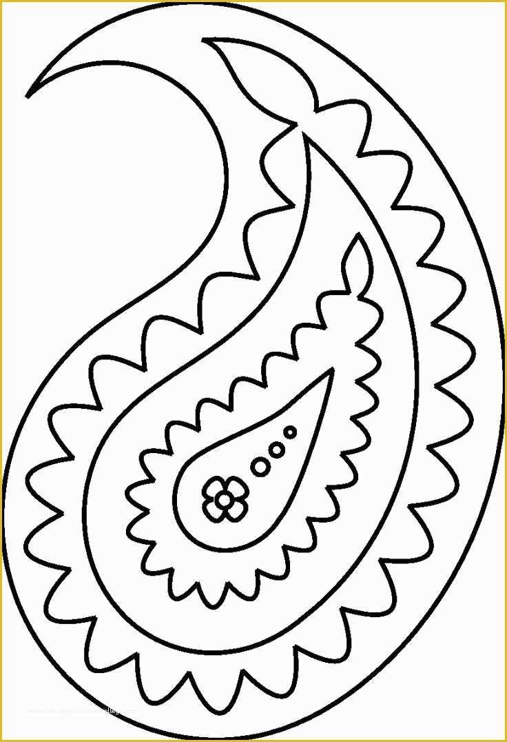 Paisley Stencil Templates Free Of How to Stamp and Doodle A Paisley Image to Make A Coloring
