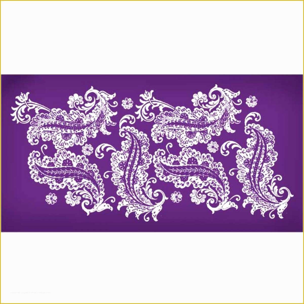 Paisley Stencil Templates Free Of ornate Paisley Seamless Mesh Stencil