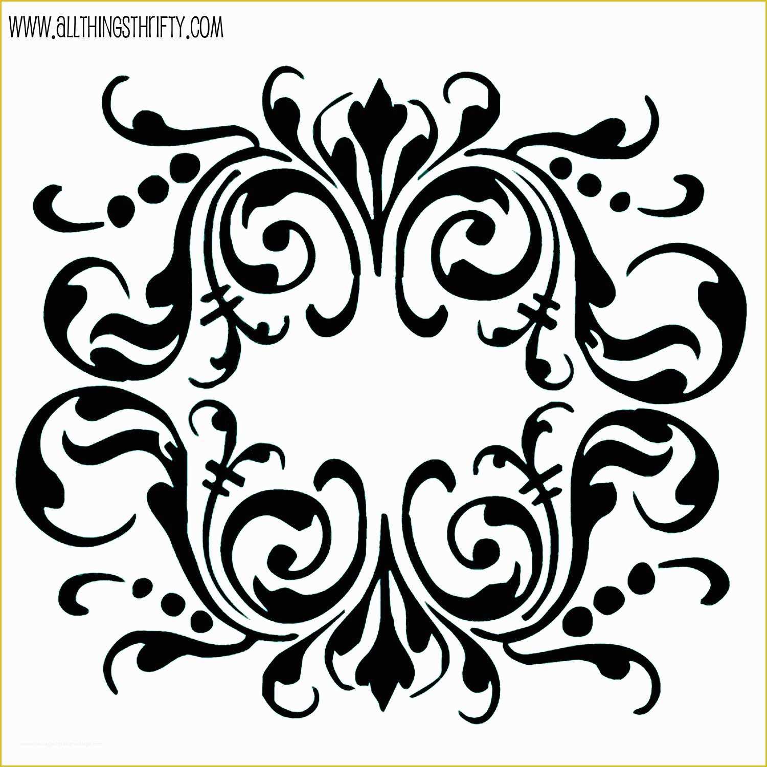 Paisley Stencil Templates Free Of Paisley Stencil Printable Clipart Best