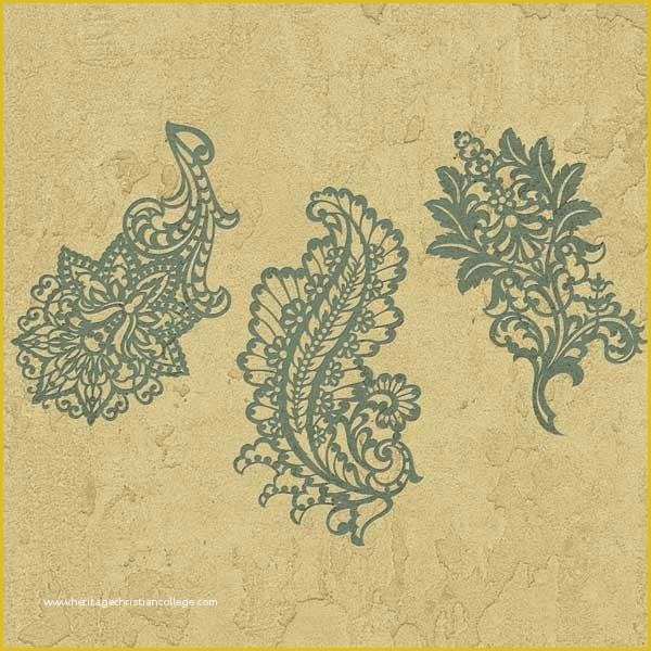 Paisley Stencil Templates Free Of Paisley Stencils Paisley Stencil Set