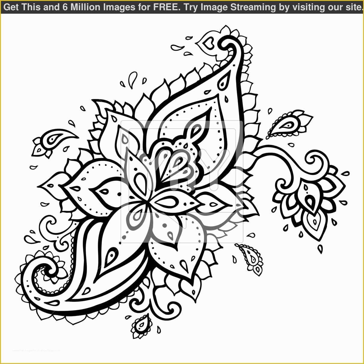 Paisley Stencil Templates Free Of Printable Paisley Stencils