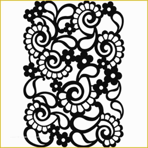 Paisley Stencil Templates Free Of Small Paisley Stencil
