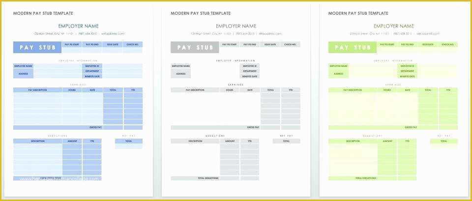 Pay Stub Template Word Document Free Of Simple Pay Stub Template Excel Google Docs