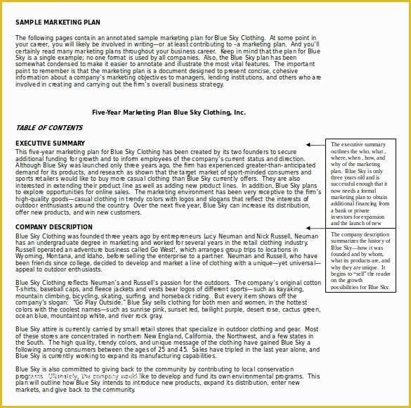 Personal Marketing Plan Template Free Of 18 Marketing Plan Templates Free Word Pdf Excel Ppt