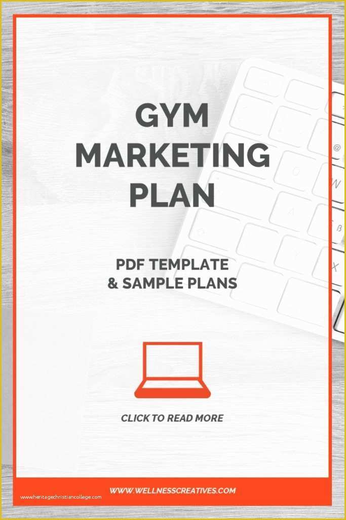 Personal Marketing Plan Template Free Of Gym Marketing Plan Pdf Template [ Sample Plans]
